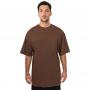 T-shirt Urban Classics Tall brown