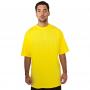 T-shirt Urban Classics Tall yellow