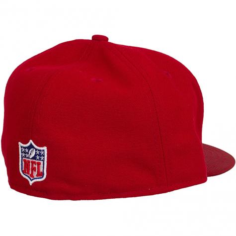 New Era 59Fifty Fitted Cap NFL Sideline SF 49ers rot/weiß 