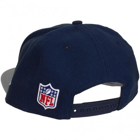 New Era 9Fifty Snapback Cap NFL Sideline New England Patriots dunkelblau 