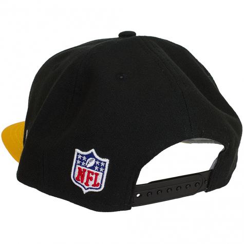 New Era 9Fifty Snapback Cap NFL Sideline Pittsburgh Steelers schwarz/gelb 