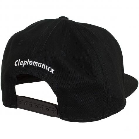 Cleptomanicx Snapback Cap Mini Möwe schwarz 