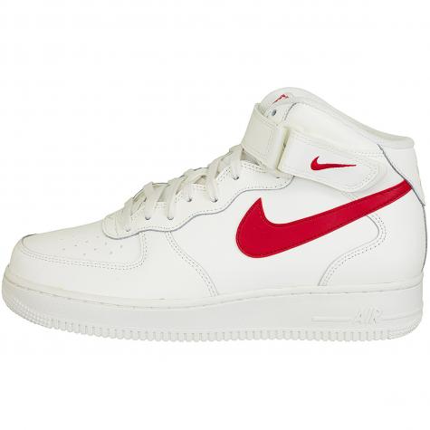 Nike Sneaker Air Force 1 Mid 07 weiß/rot 