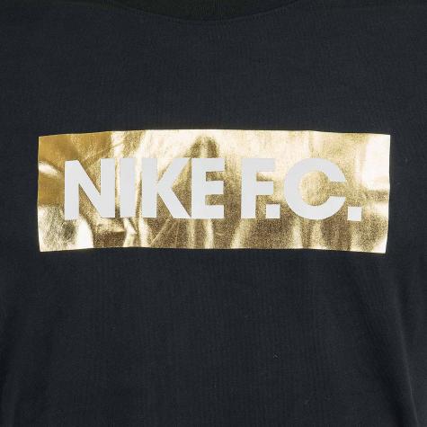 Nike T-Shirt FC schwarz/gold/weiss 