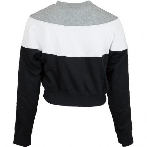 Nike Damen Sweatshirt Heritage schwarz/weiß/grau