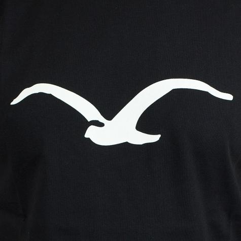 Cleptomanicx T-Shirt Möwe schwarz 