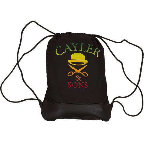 Cayler & Sons Gym Bag White Label Bless schwarz 