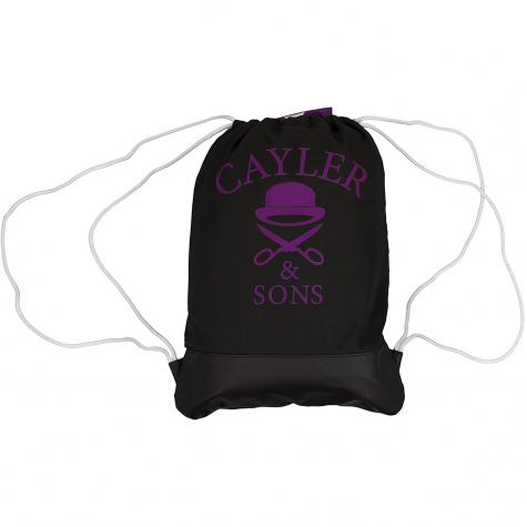 Cayler & Sons Gym Bag White Label Purple Swag schwarz 