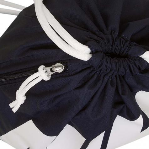 Nike Gym Bag Heritage Gymsack obsidian dunkelblau/weiß 