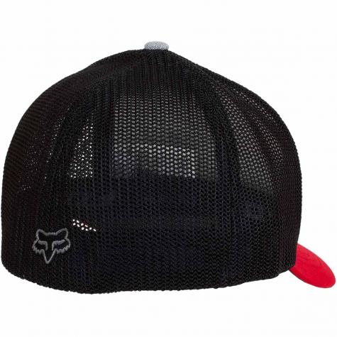 Fox Flexfit Cap Triangulate rot/grau 