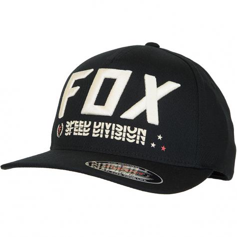 Fox Head Flexfit Cap Triple Threat schwarz 