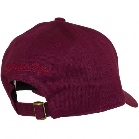 Mitchell & Ness Snapback Cap Low Pro Own Brand burgundy 