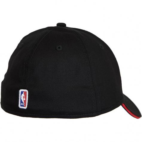 New Era 39Thirty Flexfit Cap Team Chicago Bulls rot/schwarz 