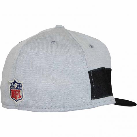 New Era 59Fifty Fitted Cap OnField Home Oakland Raiders grau/schwarz