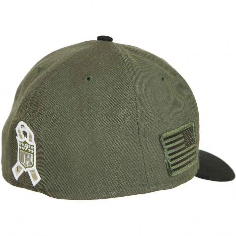 New Era 59Fifty Fitted Cap OnField 18 STS Philadelphia Eagles oliv 