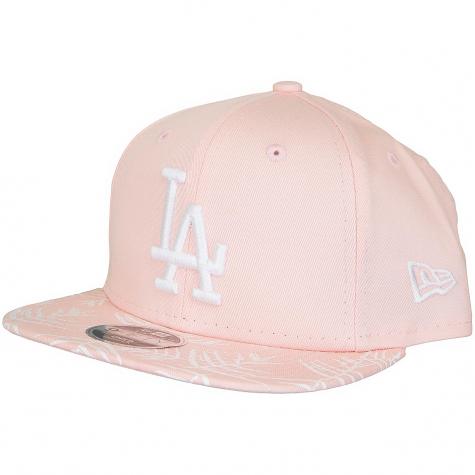 New Era 9Fifty Snapback Kinder Cap MLB Palm Print L.A. Dodgers pink 
