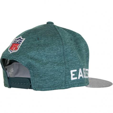 New Era 9Fifty Snapback Cap OnField Road Philadelphia Eagles grün/grau 