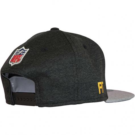New Era 9Fifty Snapback Cap OnField Road Pittsburgh Steelers schwarz/grau 