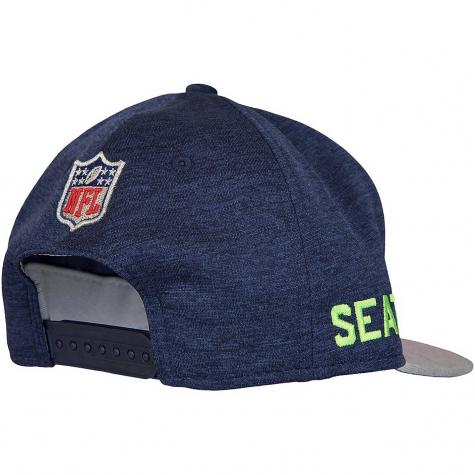 New Era 9Fifty Snapback Cap OnField Road Seattle Seahawks dunkelblau/grau 