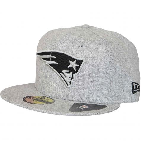 New Era 59Fifty Fitted Cap NFL Heather Patriots grau 