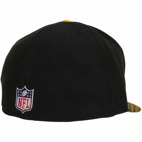 New Era 59Fifty Fitted Cap OnField NFL17 Pittsburgh Steelers schwarz/gelb 