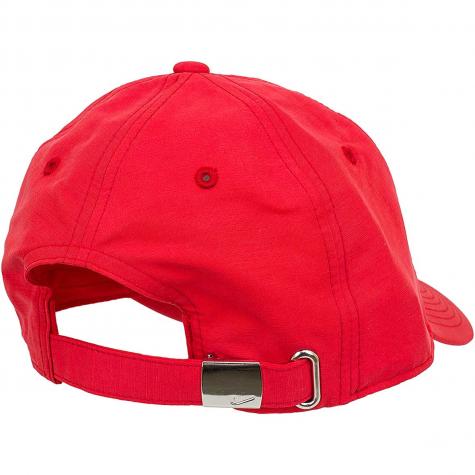 Nike Snapback Cap H86 Metal Swoosh rot/silber
