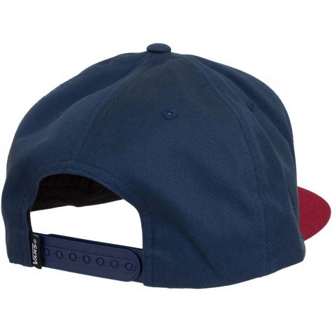 Vans Snapback Cap Side Stripe dunkelblau/rot 