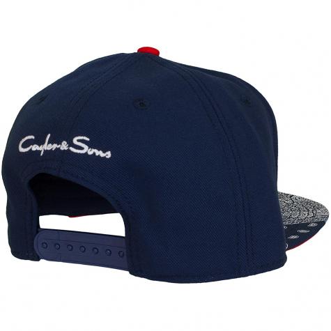 Cayler & Sons Snapback Cap White Label Westcoast dunkelblau 