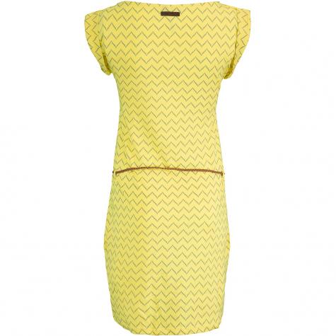 Ragwear Kleid Tag Zig Zag gelb 