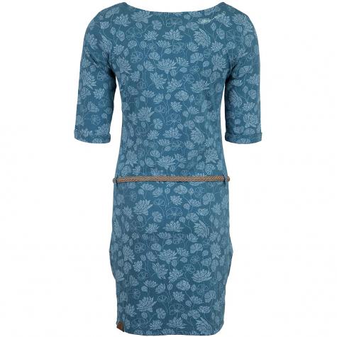 Ragwear Kleid Tanya Flowers blau 