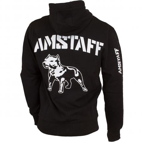 Amstaff Zip-Hoody Bantis schwarz 