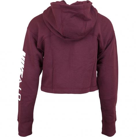 Nike Damen Zip-Hoody Air Fleece maroon/weiß 