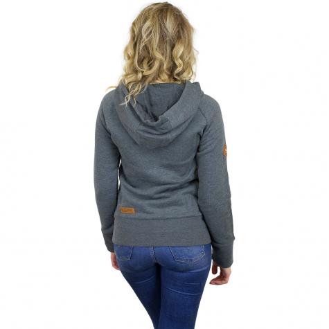 Mazine Damen Hoody Tasty schwarz/dunkelblau/grau 