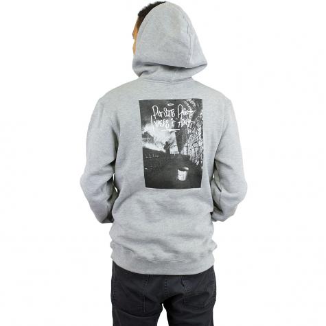 Iriedaily Hoody Put Paint grau meliert 