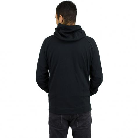 Nike Zip-Hoody Advance 15 Fleece schwarz/weiß 