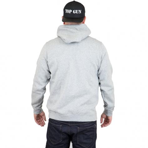 Nike Hoody Just Do It Fleece PO grau