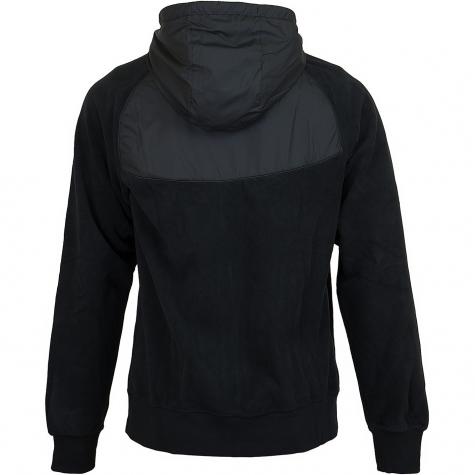 Nike Zip-Hoody Winter schwarz/weiß 