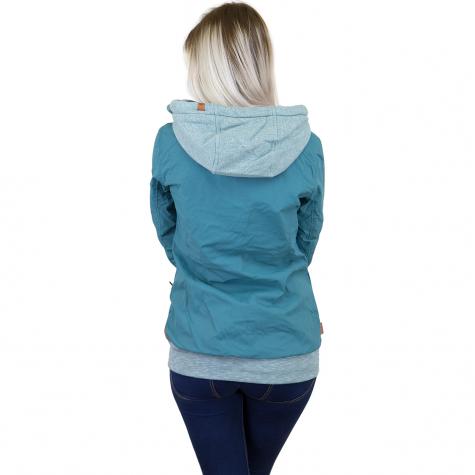 Alife & Kickin Damen Übergangsjacke Girls Kiddo türkis