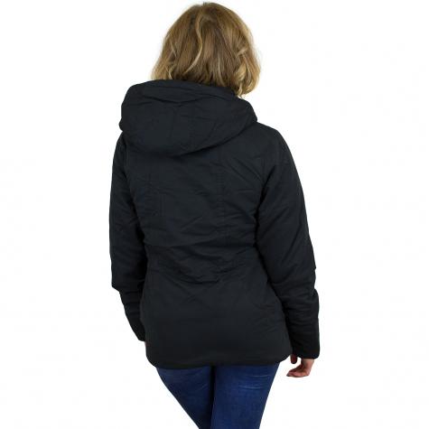 Bench Damen Jacke Asymetric Waisted schwarz 