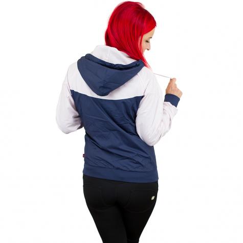 Nike Damen Jacke Windrunner hellrosa/dunkelblau