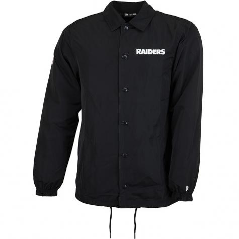 New Era Jacke Team Apparel NFL Coaches Oakland Raiders schwarz 