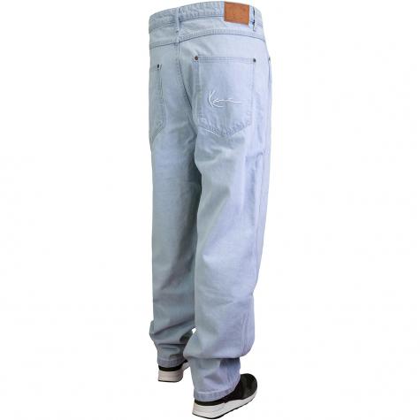 Jeans Kani Small Signature Baggy bleached blue 