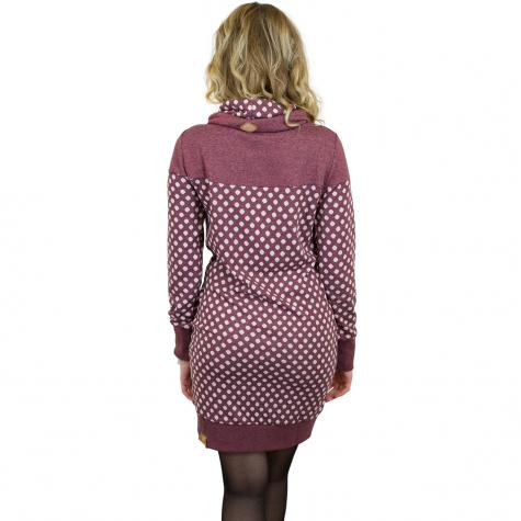 Ragwear Kleid Chloe Longsleeve dark choco