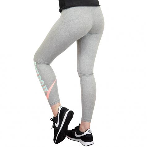 Nike Leggings Just Do It Club grau/coral 