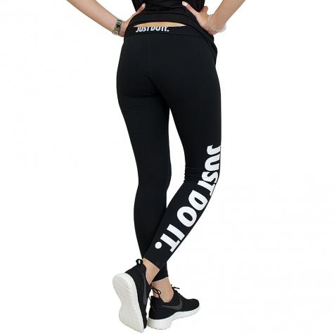Nike Leggings Leg-A-See Just Do It schwarz/weiß 