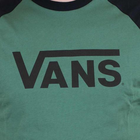 Vans Longshirt Classic Raglan grün/schwarz 