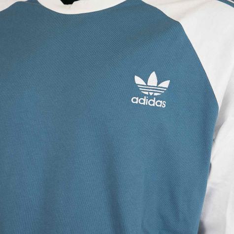 Adidas Originals Longsleeve 3-Stripes blau