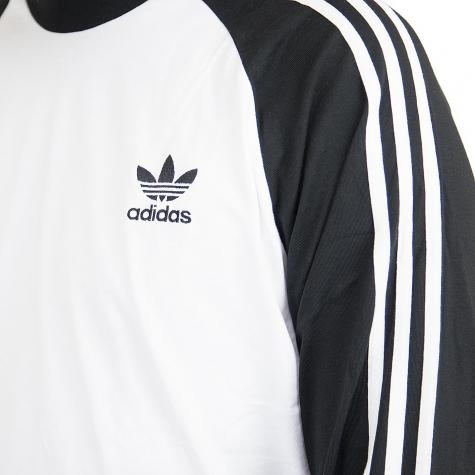 Adidas Originals Longsleeve 3-Stripes weiß/schwarz 