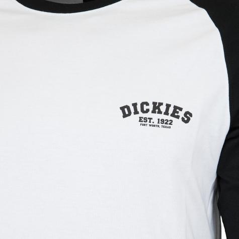 Dickies Longshirt Baseball schwarz/weiß 