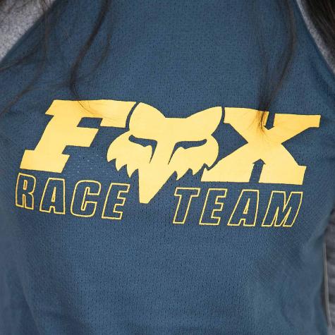 Fox Damen Longshirt Race Team dunkelblau 